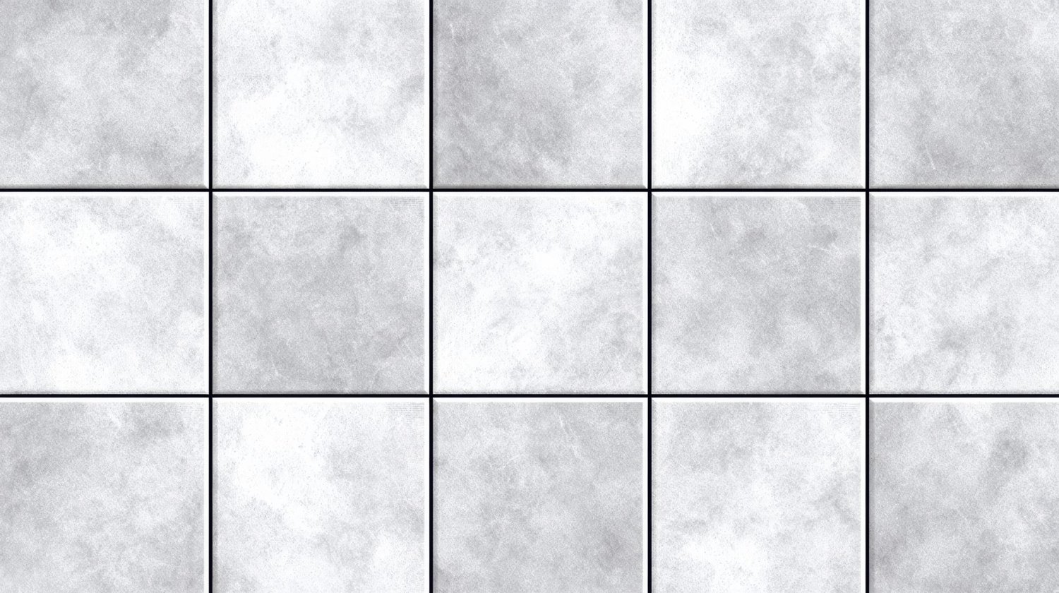 Pose droite de carrelage